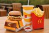 бургер, картопля фрі, напій, McDonald's, кетчуп, фаст-фуд