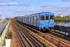 метро, поїзд, міст, рейки, річка, Київ