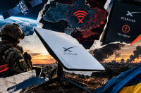 SpaceX обмежила військовий Starlink в Україні: зірвано місії. Колаж МС.Today