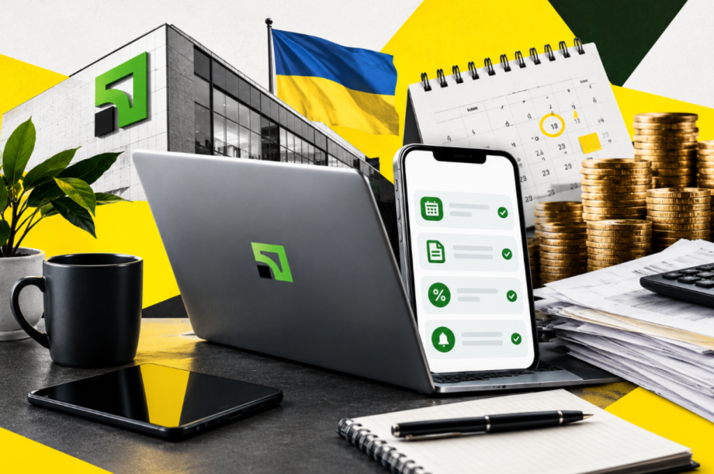 ПриватБанк автоматизував податки для ФОП: декларація, нагадування і реквізити без помилок. Колаж МС.Today