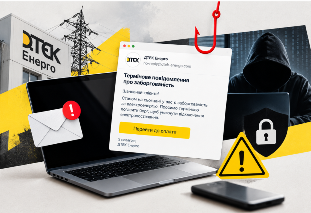 Шахраї розсилають листи від імені ДТЕК із вимогою сплатити борг. Колаж МС.Today